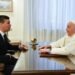 Francisco recibió en el Vaticano a Santiago Peña