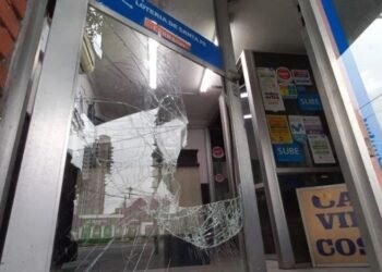 Robo y destrozos Vandalizaron una agencia de quiniela en la recoleta santafesina