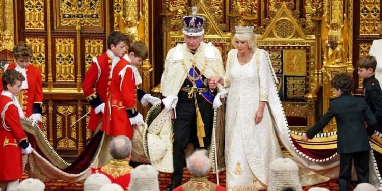 En imágenes Carlos III dio su primer «Discurso del Rey» ante el Parlamento del Reino Unido