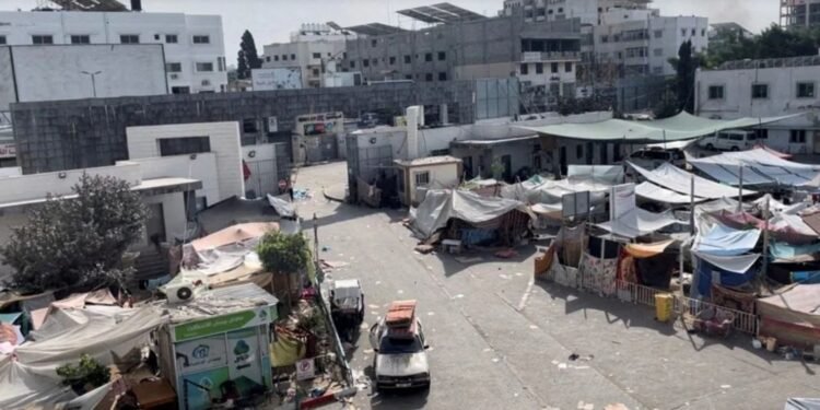 Cerca del hospital de Gaza Israel afirma que halló cuerpo de secuestrada por Hamas