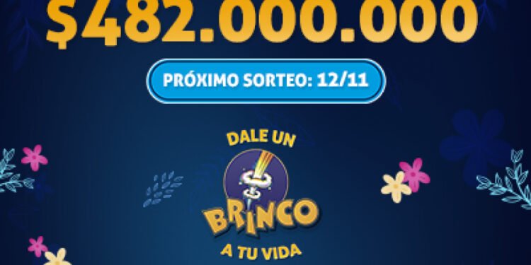 ¡EL POZO EXPLOTA! EL BRINCO QUEDÓ VACANTE CON $482 MILLONES ESTIMADOS PARA EL PRÓXIMO SORTEO