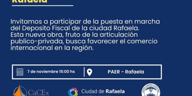 Puesta en Marcha del Depósito Fiscal del Centro Logístico Internacional de Rafaela