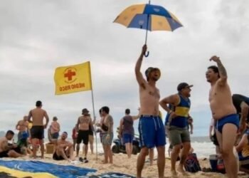Clima tenso en la previa Los hinchas de Boca convocan a un «banderazo» en Copacabana