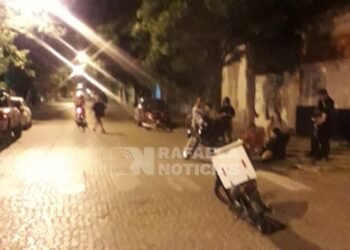 Tres lesionados en dos accidentes de moto: Una menor involucrada