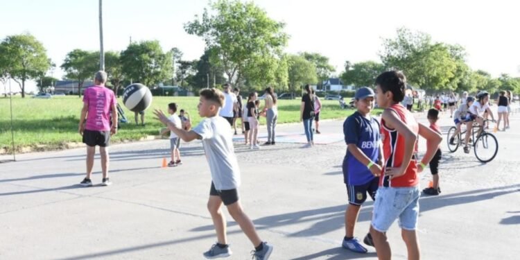 Plaza Deportiva reunió a toda la familia