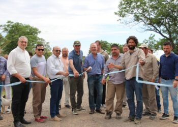 Caminos de la Ruralidad: inauguraron nuevas trazas en el departamento Castellanos