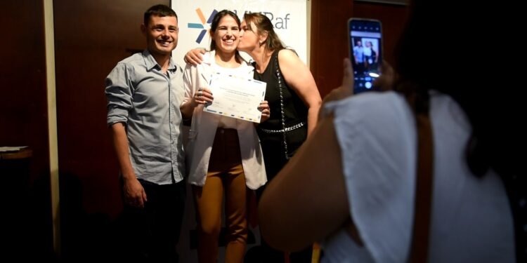 La UNRaf realizó su acto de colación de grados