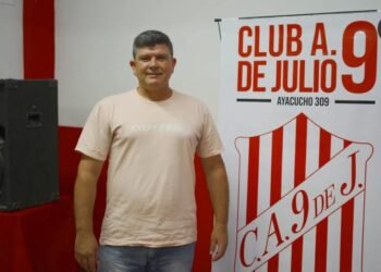 Emiliano Montagna sucede a Hugo Morel como presidente de 9 de Julio