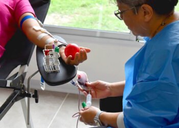 Santa Fe conmemora el día Nacional de la Donación Voluntaria de Sangre con colectas públicas en toda la provincia
