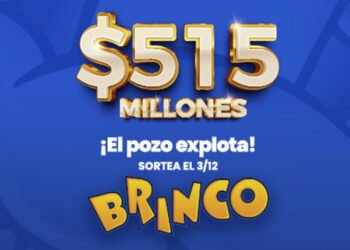¡EL BRINCO SIGUE CRECIENDO! EL DOMINGO SORTEARÁ $515 MILLONES ESTIMADOS