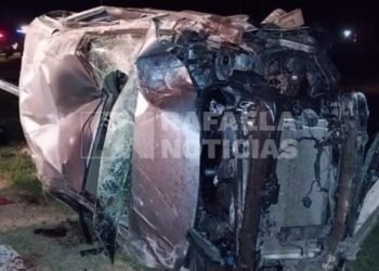 Ruta Nacional 19: múltiples heridos al volcar una camioneta