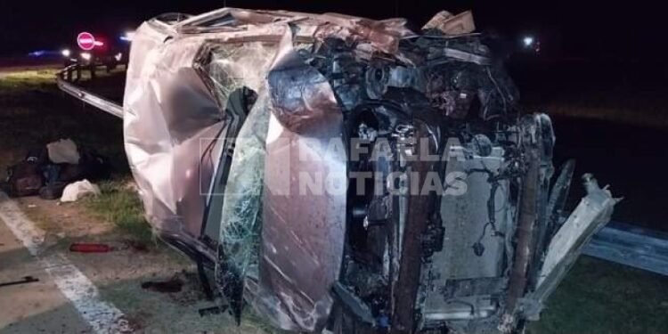 Ruta Nacional 19: múltiples heridos al volcar una camioneta