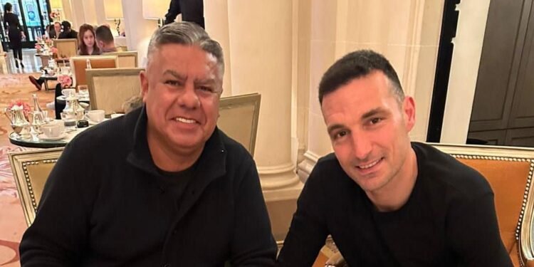 Reunión clave entre Scaloni y Tapia para definir el futuro al frente de la Selección