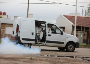Dengue en Rafaela: siguen los operativos de fumigación