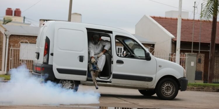 Dengue en Rafaela: siguen los operativos de fumigación