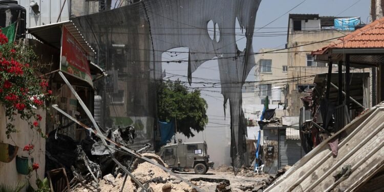 Seis muertos por un ataque aéreo israelí en Cisjordania ocupada