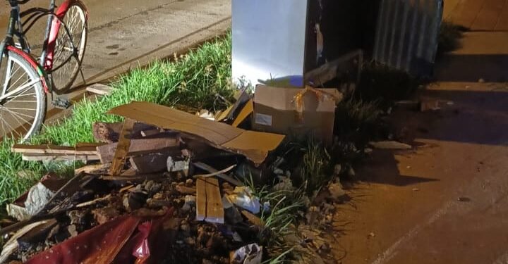 Aprehendido por romper una heladera