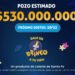 ¡POZO INCREÍBLE EN EL BRINCO! SE VIENEN $530 MILLONES ESTIMADOS PARA EL PRÓXIMO SORTEO