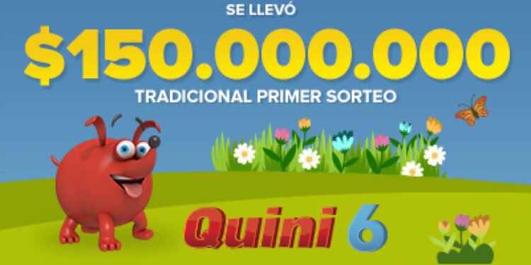 ¡UN APOSTADOR SE LLEVÓ $150 MILLONES EN EL QUINI 6!