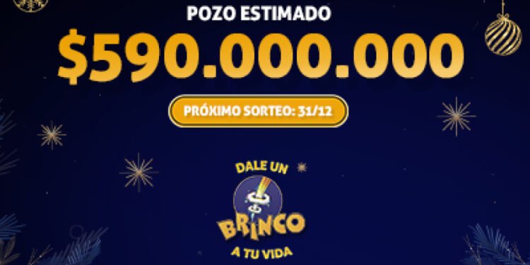 ¡POZO INCREÍBLE! EL BRINCO QUEDÓ VACANTE CON $590 MILLONES ESTIMADOS PARA EL PRÓXIMO SORTEO
