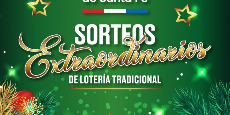 SE ANUNCIAN LOS SORTEOS EXTRAORDINARIOS 2023/24 DE LOTERÍA DE SANTA FE