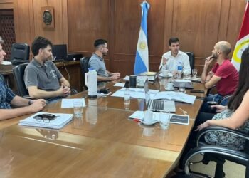 Leonardo Viotti mantuvo una reunión con referentes de distintas áreas de su gestión