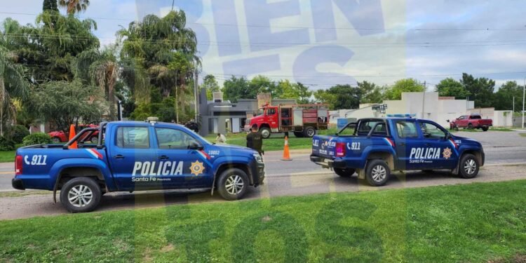 Bomberos asistieron a un siniestro en una vivienda del barrio Belgrano