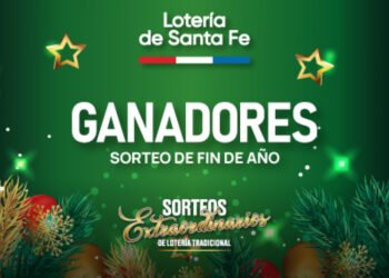 HUBO GANADORES EN EL SORTEO DE FIN DE AÑO DE LOTERÍA DE SANTA FE
