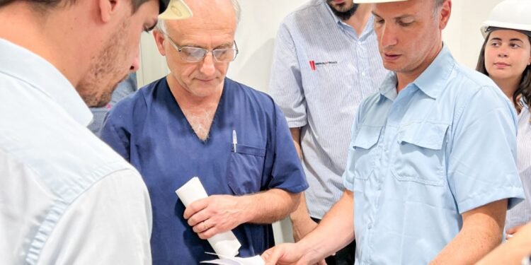 Provincia acelera gestiones para culminar el Nuevo Hospital regional de Rafaela