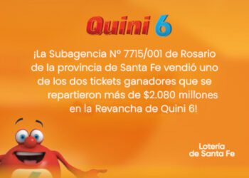 ¡UNA AGENCIA DE ROSARIO VENDIÓ EL PREMIO MILLONARIO DE LA REVANCHA DEL QUINI 6!