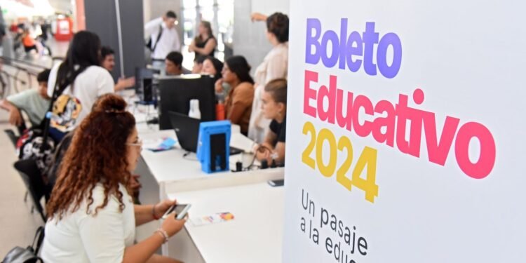 Boleto Educativo 2024: la primera semana ya sumó más de 100 mil inscriptos