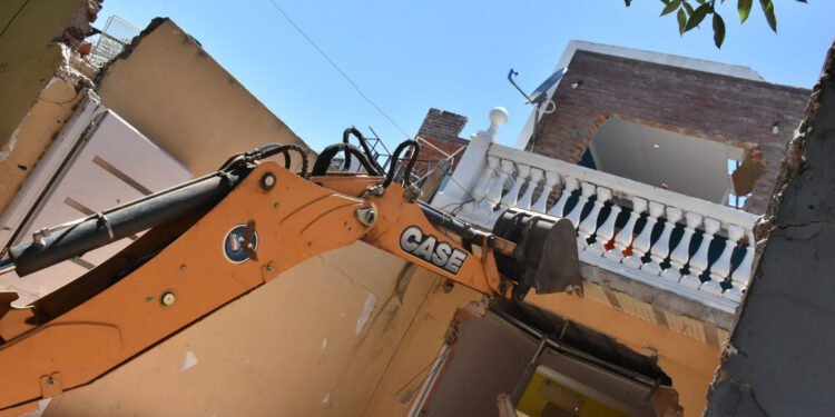 Rosario: Provincia derribó otros tres puestos de venta de drogas por la Ley de Microtráfico