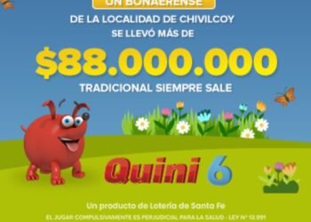 Un bonaerense ganó 88 millones de pesos en el Quini 6