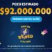 ¡SE VIENE UN POZO DE $92 MILLONES ESTIMADOS ESTE DOMINGO EN EL BRINCO!