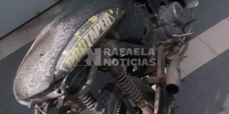 Recuperaron una moto robada en Frontera