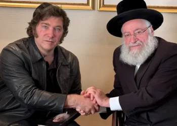 Javier Milei visitó uno de los kibutz israelíes atacados por Hamás