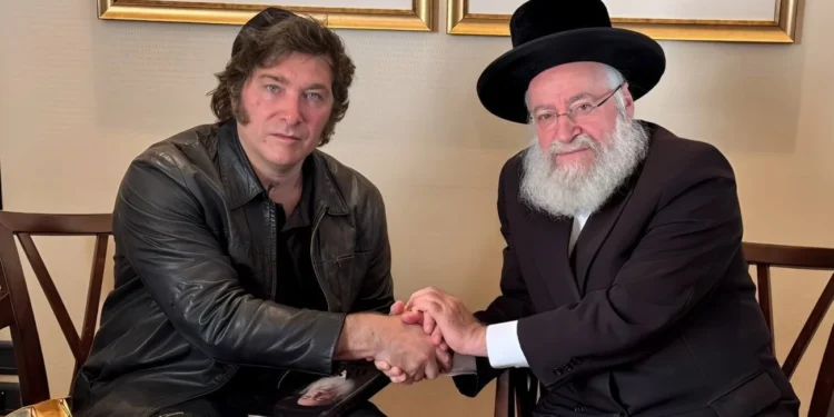 Javier Milei visitó uno de los kibutz israelíes atacados por Hamás