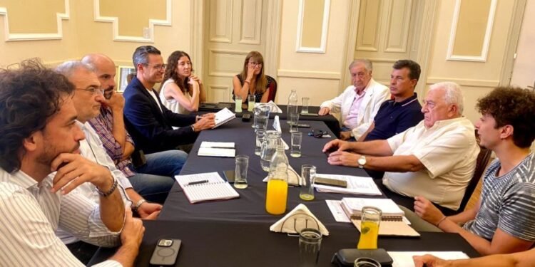 Calvo y su equipo de cultura se reunieron con la ministra Susana Rueda