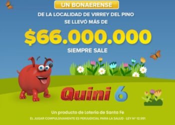 UN BONAERENSE SE LLEVÓ MÁS DE $66 MILLONES EN EL QUINI 6