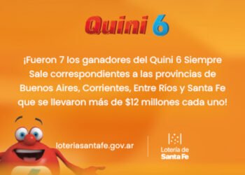 ¡HAY NUEVOS GANADORES EN EL SIEMPRE SALE DE QUINI 6!