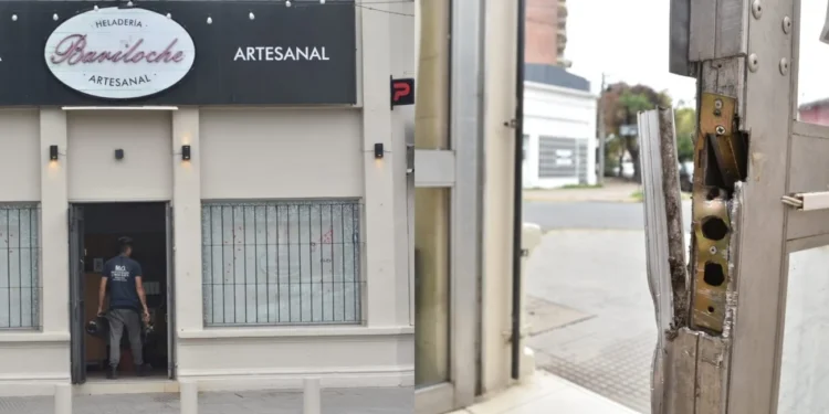 Inseguridad en Santa Fe Robo y destrozos en una heladería céntrica