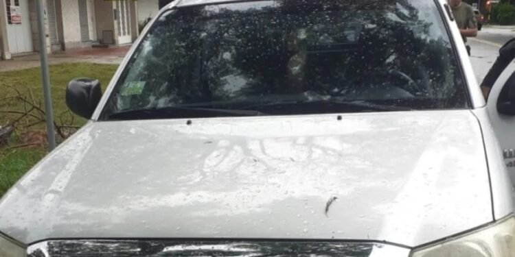 Un presunto ladrón terminó pidiéndole ayuda a la policía