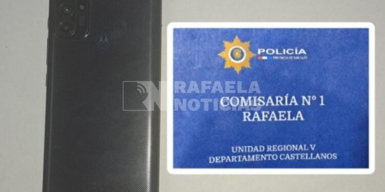 Secuestraron un celular que había sido robado en un asalto a mano armada