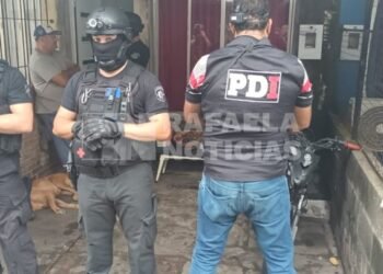 La PDI allanó un domicilio, detuvo a un sujeto y secuestraron motocicletas, celulares y dinero en efectivo