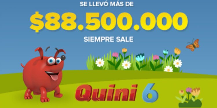 ¡UN APOSTADOR SE LLEVÓ MÁS DE $88,5 MILLONES EN EL QUINI 6!