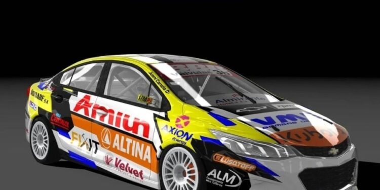 Así se verá el Cruze con el que Juani Canela debutará en la Clase 3 del TN