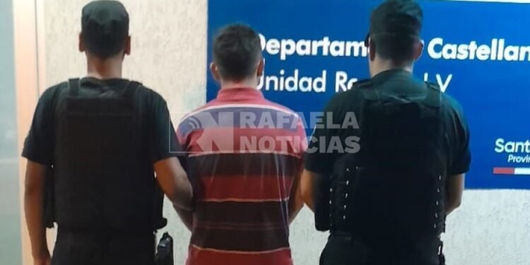 Agarraron a un sujeto con una computadora robada