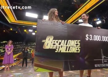 Una rafaelina ganó $3 millones en los 8 escalones