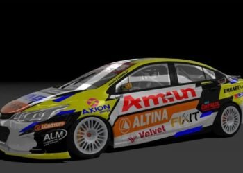 Juani Canela mostró el diseño del Cruze con el que debutará en la Clase 3 del TN