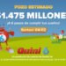 ¡QUINI 6 VACANTE! SE VIENE UN POZO ESTIMADO DE $1.475 MILLONES PARA EL PRÓXIMO SORTEO